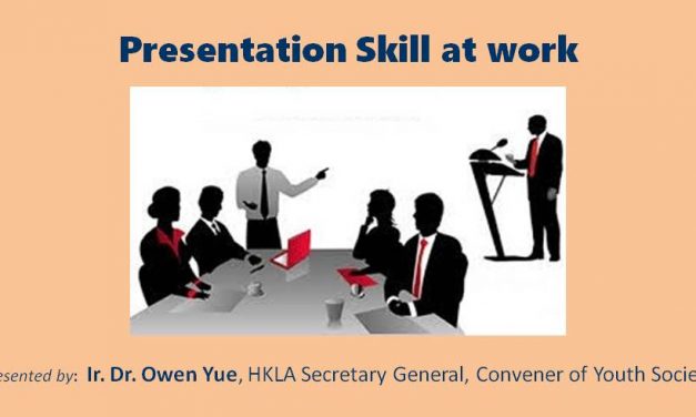 HKLA Workshop: Presentation Skill at work
