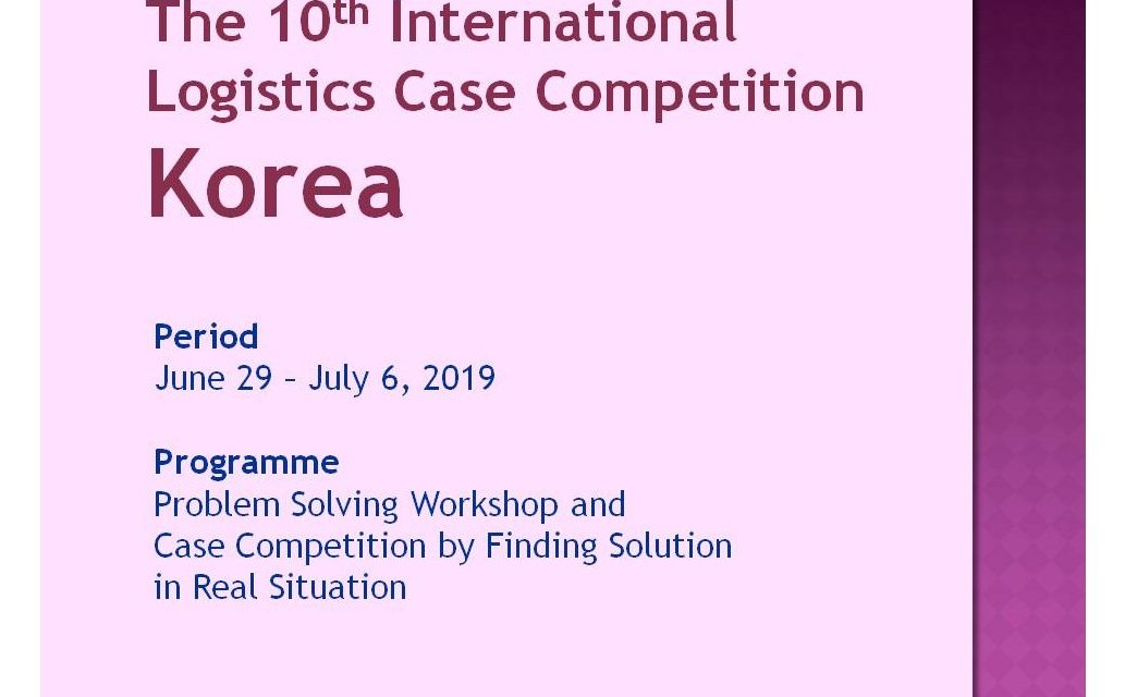 2019 Oversea Case Competition – Korea