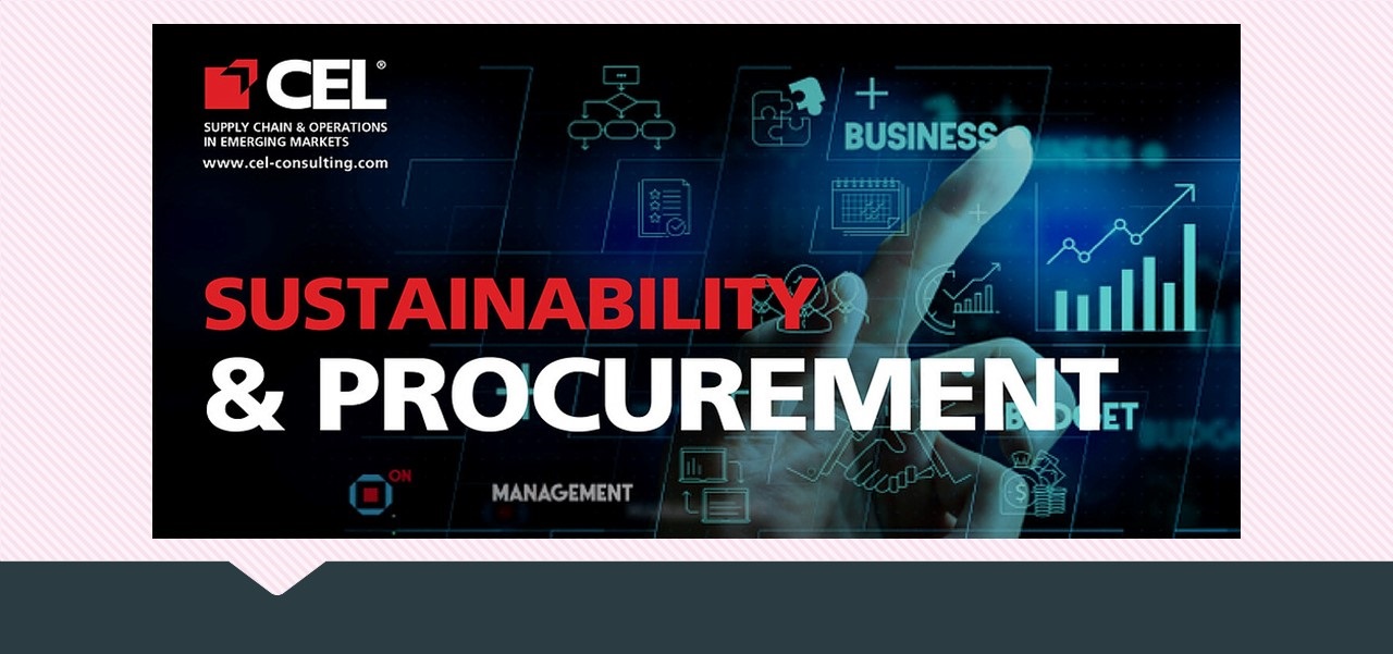 Sustainability Zoom Talk: SUSTAINABILITY X PROCUREMENT