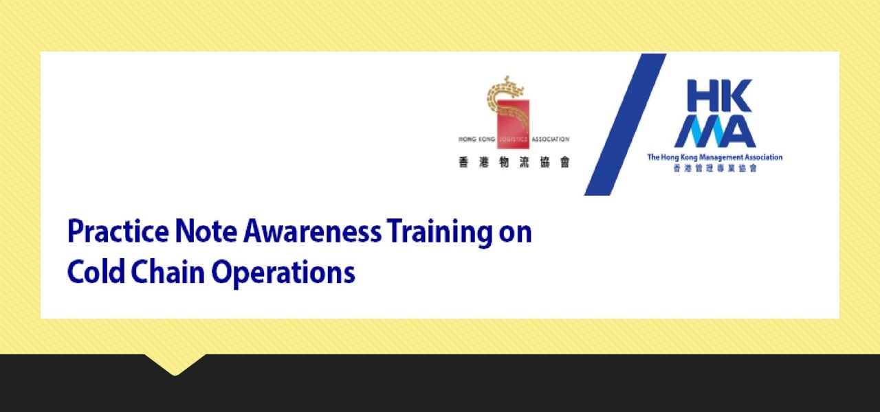 Practice Note Awareness on Cold Chain Operations