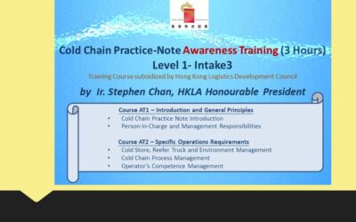 Cold Chain Practice-Note Awareness Training Intake 3 (AT1 & AT2)