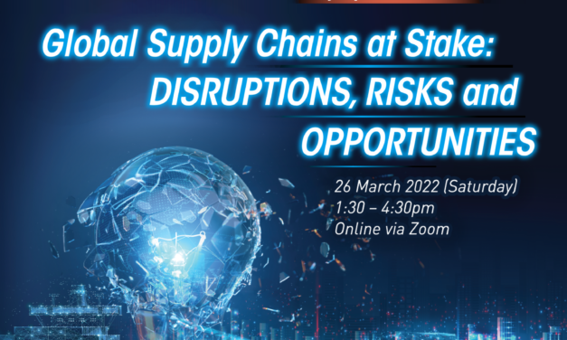 【Symposium on Risk Management and Business Intelligence 2022: “Global Supply Chains at Stake: Disruptions, Risks and Opportunities”】