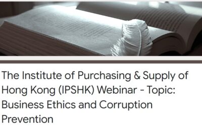 Business Ethics and Corruption Prevention