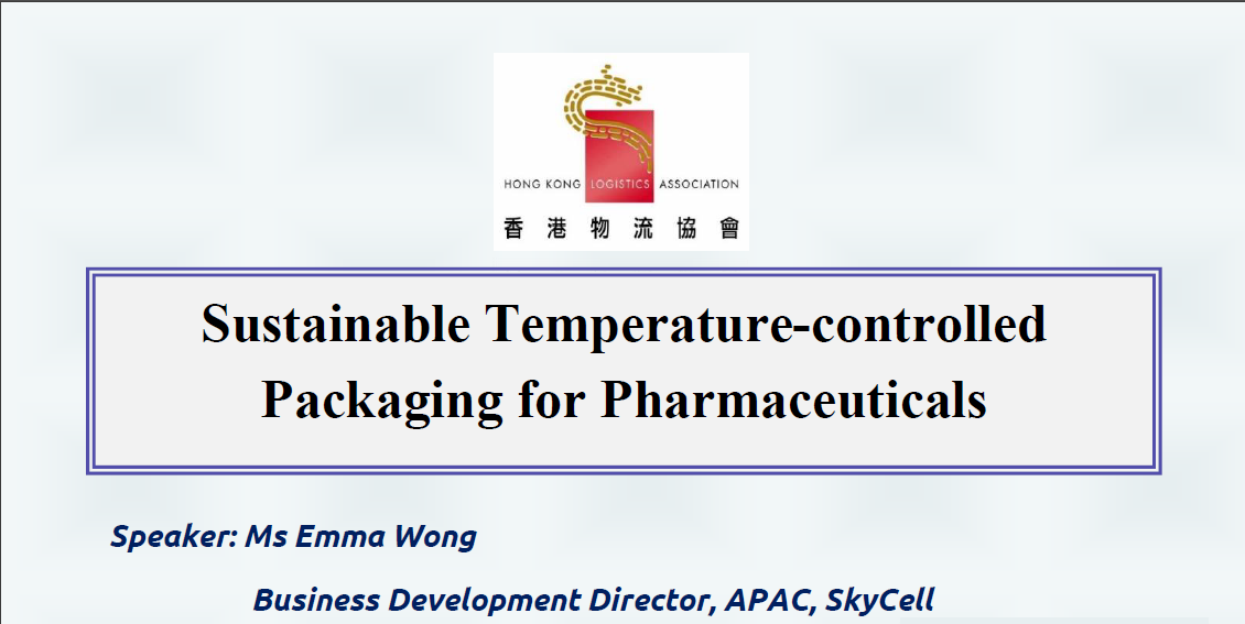 Sustainable Temperature-controlled Packaging for Pharmaceuticals