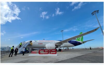 C919及ARJ21飛機靜態展示