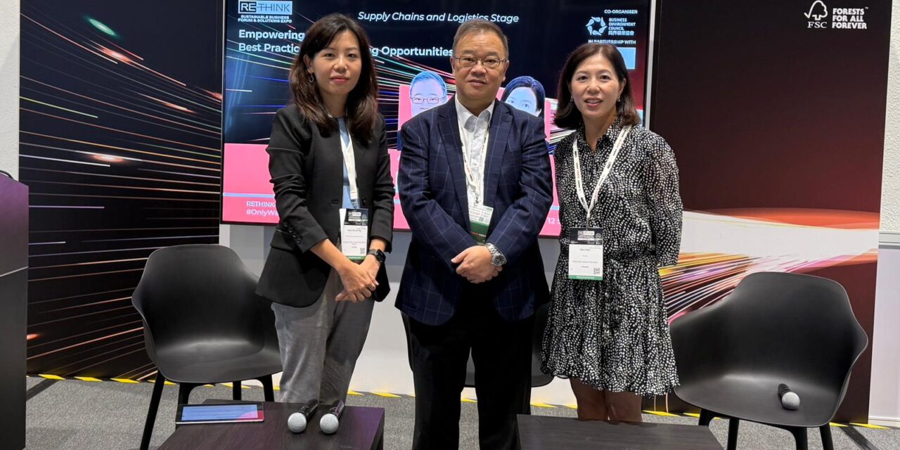 Elsa Yuen, President of the Hong Kong Logistics Association, Highlights ESG Development in the Logistics Industry at Rethink Hong Kong 2025
